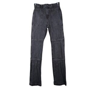 Madewell Jeans 90s Straight‎ Streetwear Casual Utility Black Women Size 2/25